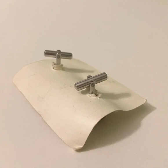 Vintage Lot of 2 Stone Cuff Links Eagle Hand Made in India - Picture 7 of 14